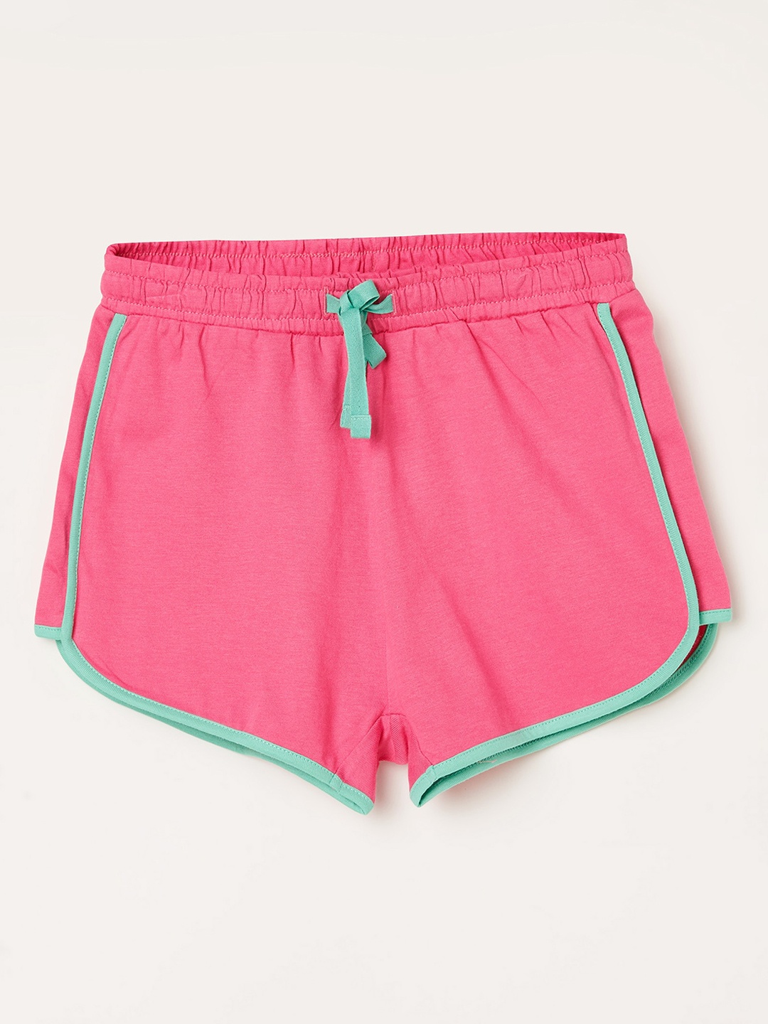 

Fame Forever by Lifestyle Girls Mid Rise Pure Cotton Hot Pants Shorts, Pink