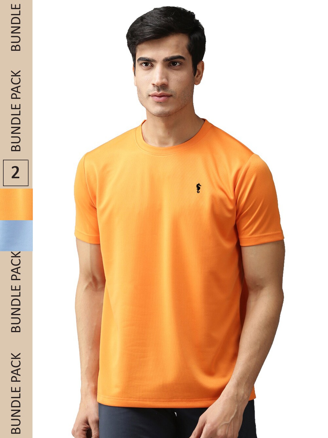 

EPPE Men Orange & Blue 2 T-shirt
