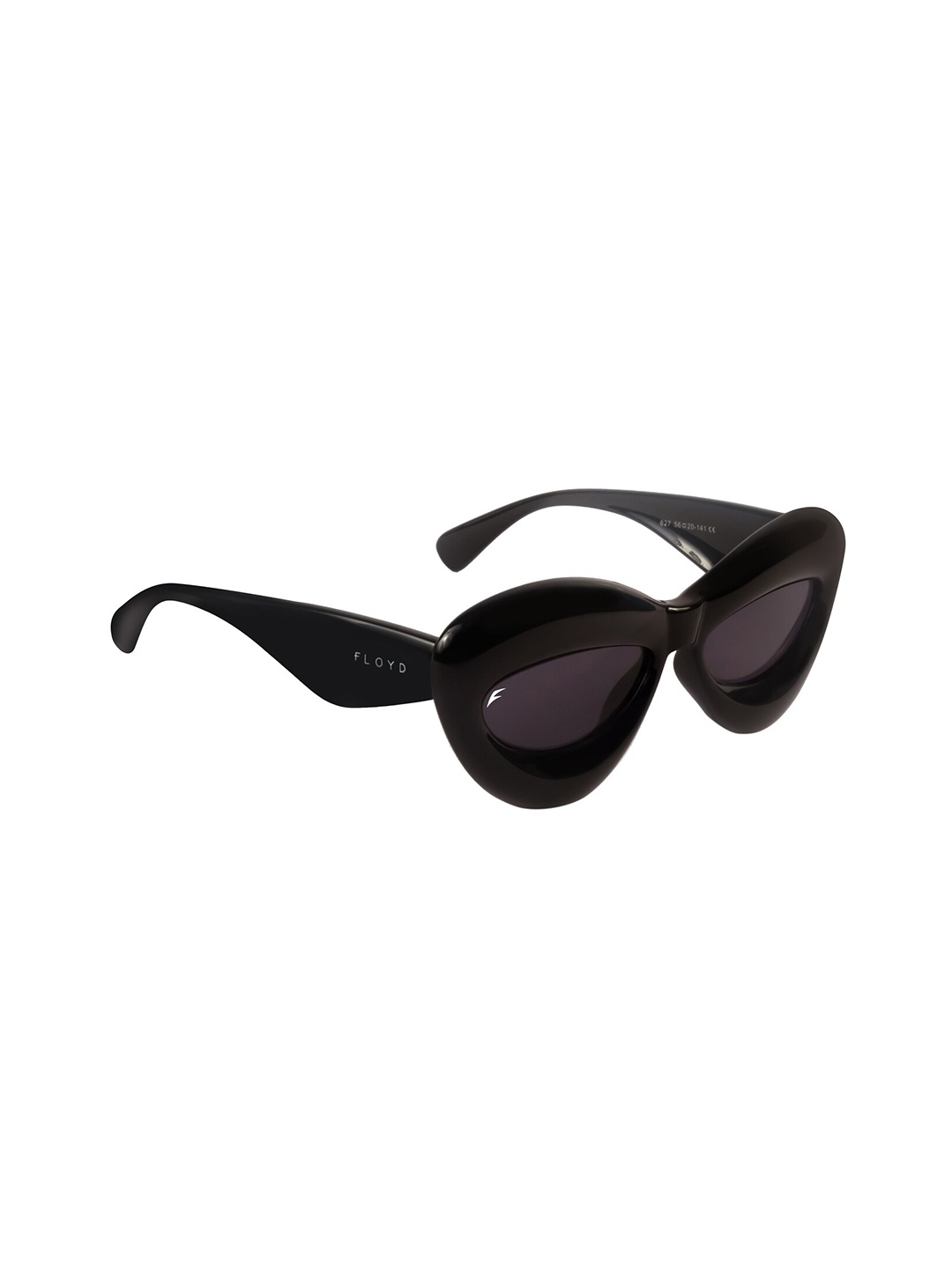 

Floyd Lens & Butterfly Sunglasses with UV Protected Lens, Black