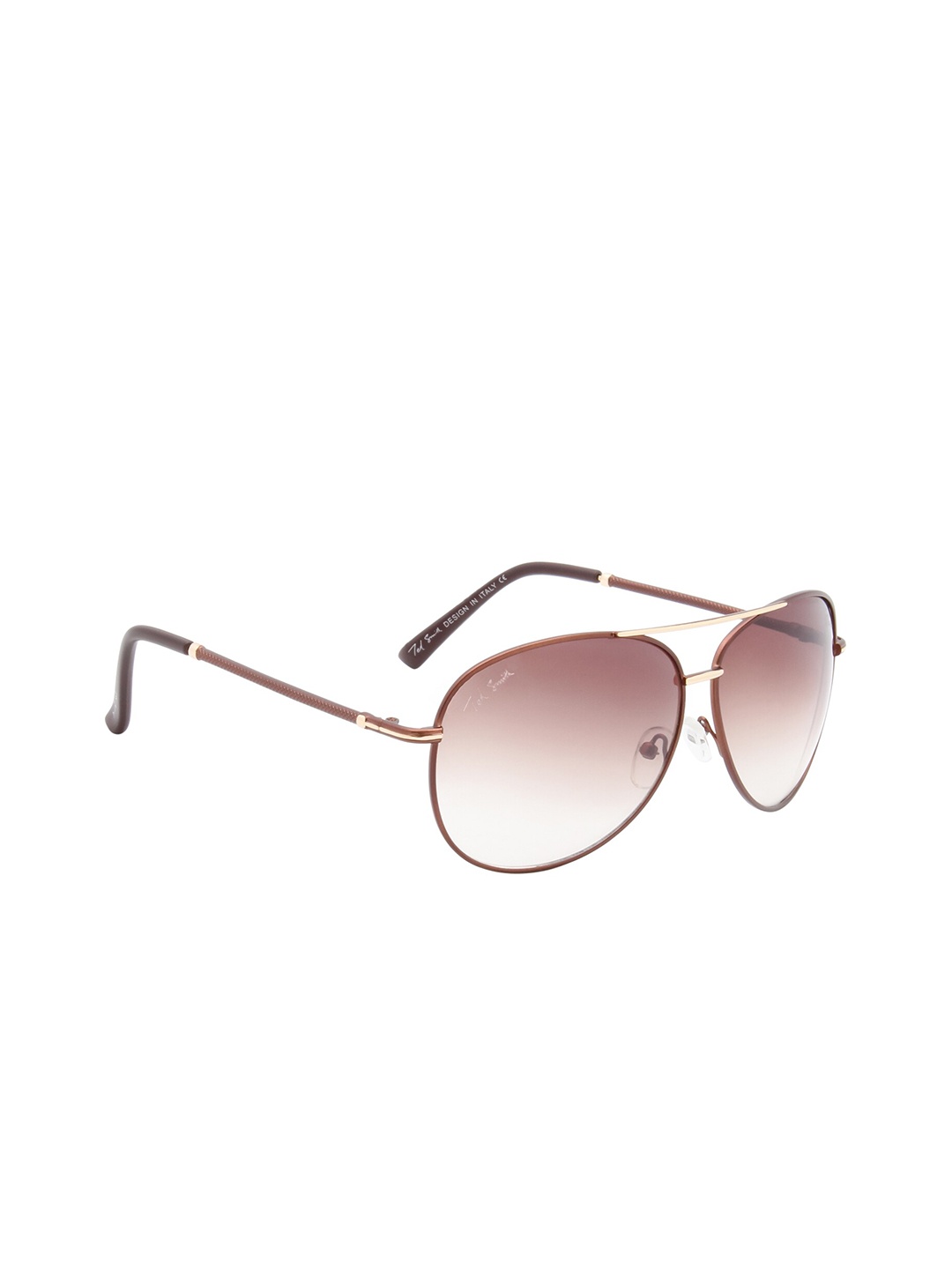 

Ted Smith Lens & Aviator Sunglasses with Polarised and UV Protected Lens, Brown