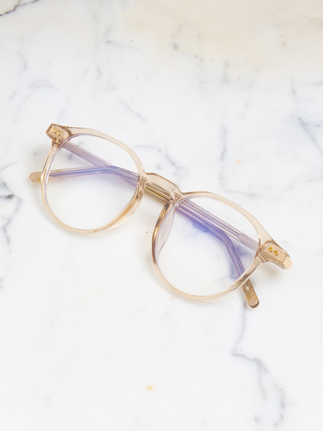 

Ted Smith Full Rim Round Frames TSD-B008_BRN, Brown