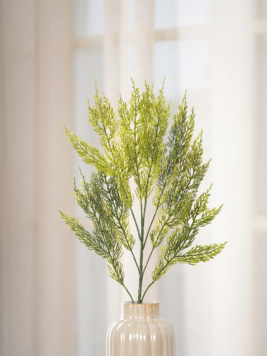 

Pure Home and Living Green Faux Pine Spray Artificial Plant
