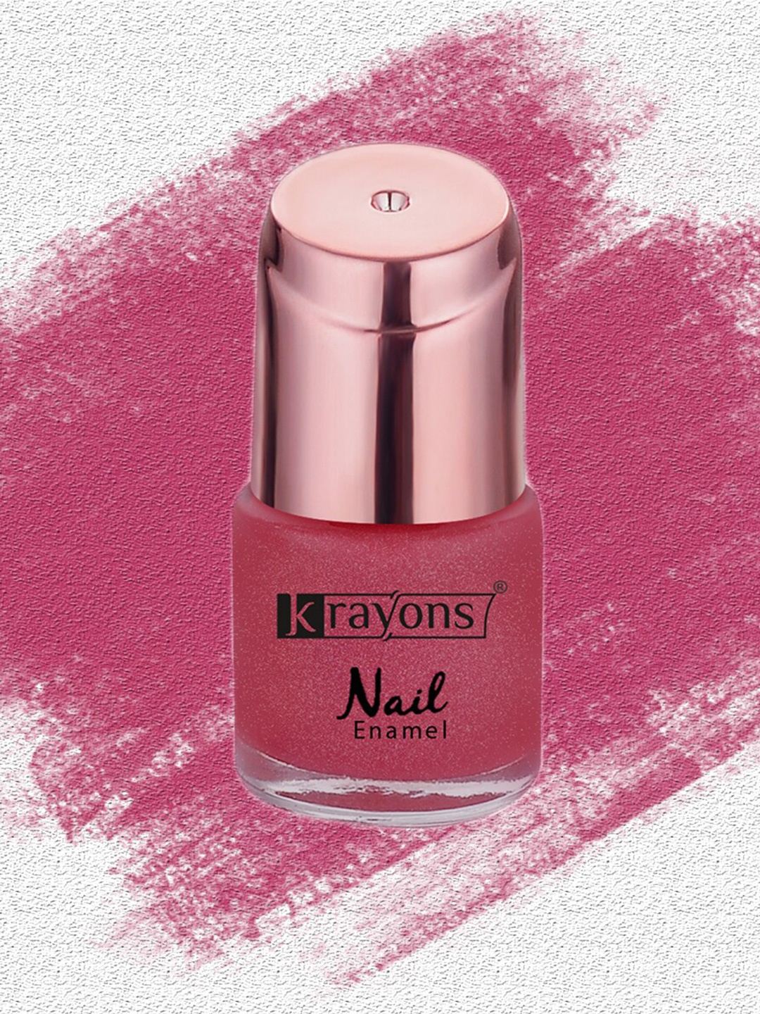 

krayons Crazy Gel Long Lasting Nail Enamel 8 ml - Sheer Pink 108
