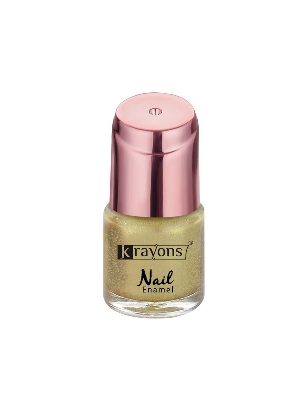 

krayons Crazy Gel Long Lasting Nail Enamel 8 ml - Golden Treasure 104, Gold