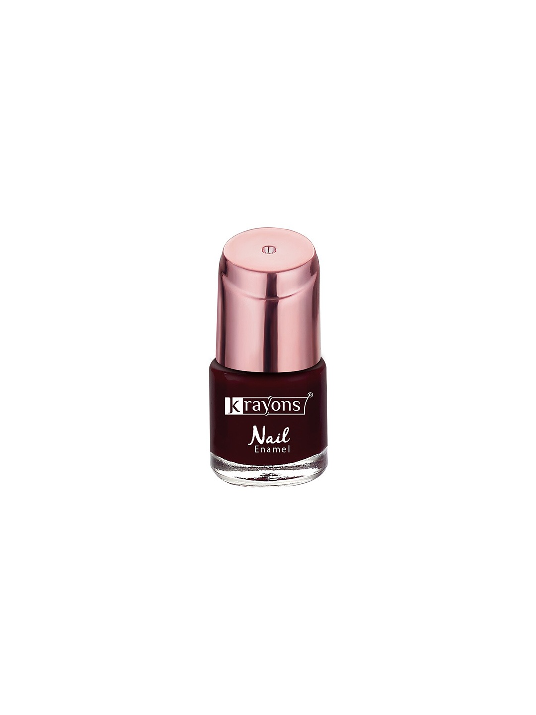 

krayons Crazy Gel Long Lasting Nail Enamel 8 ml - Modern Wine 111, Maroon