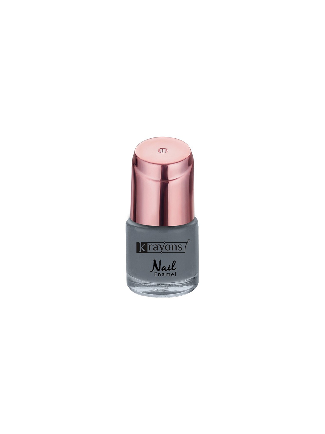 

krayons Color Me Crazy Gel Long Lasting Nail Polish 8ml - Charcoal Grey 110