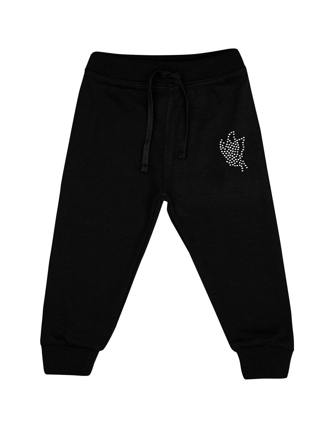 

Bodycare Kids Infant Girls Antiviral Joggers, Black
