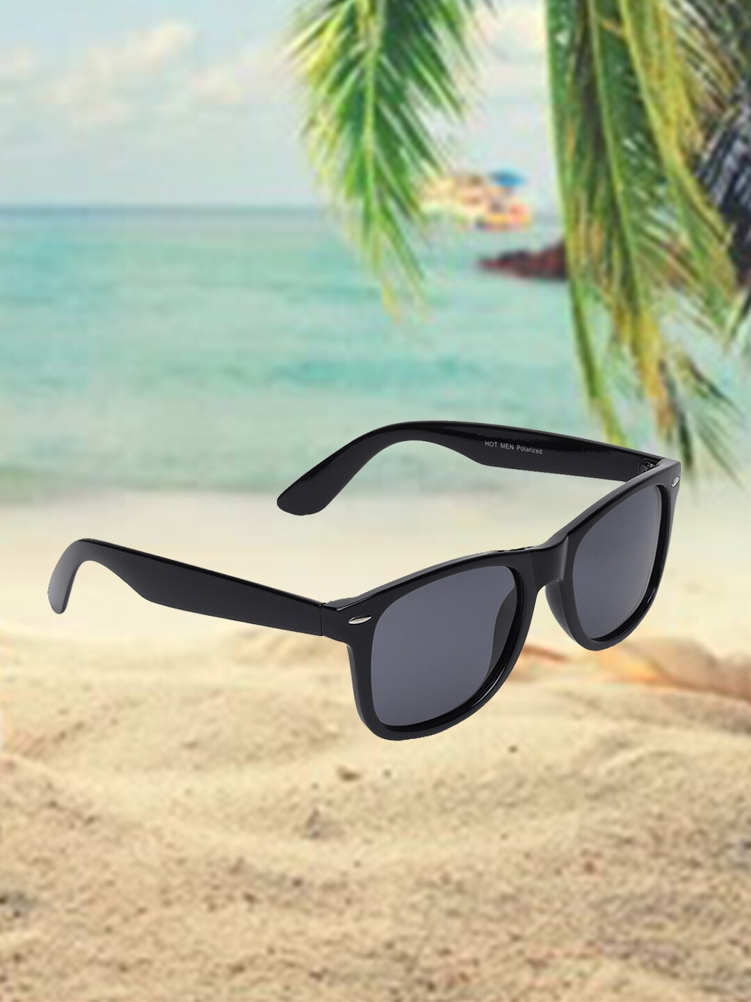 

CELEBRITY SUNGLASSES Square Sunglasses with UV Protected Lens CLSG-2140-07, Grey
