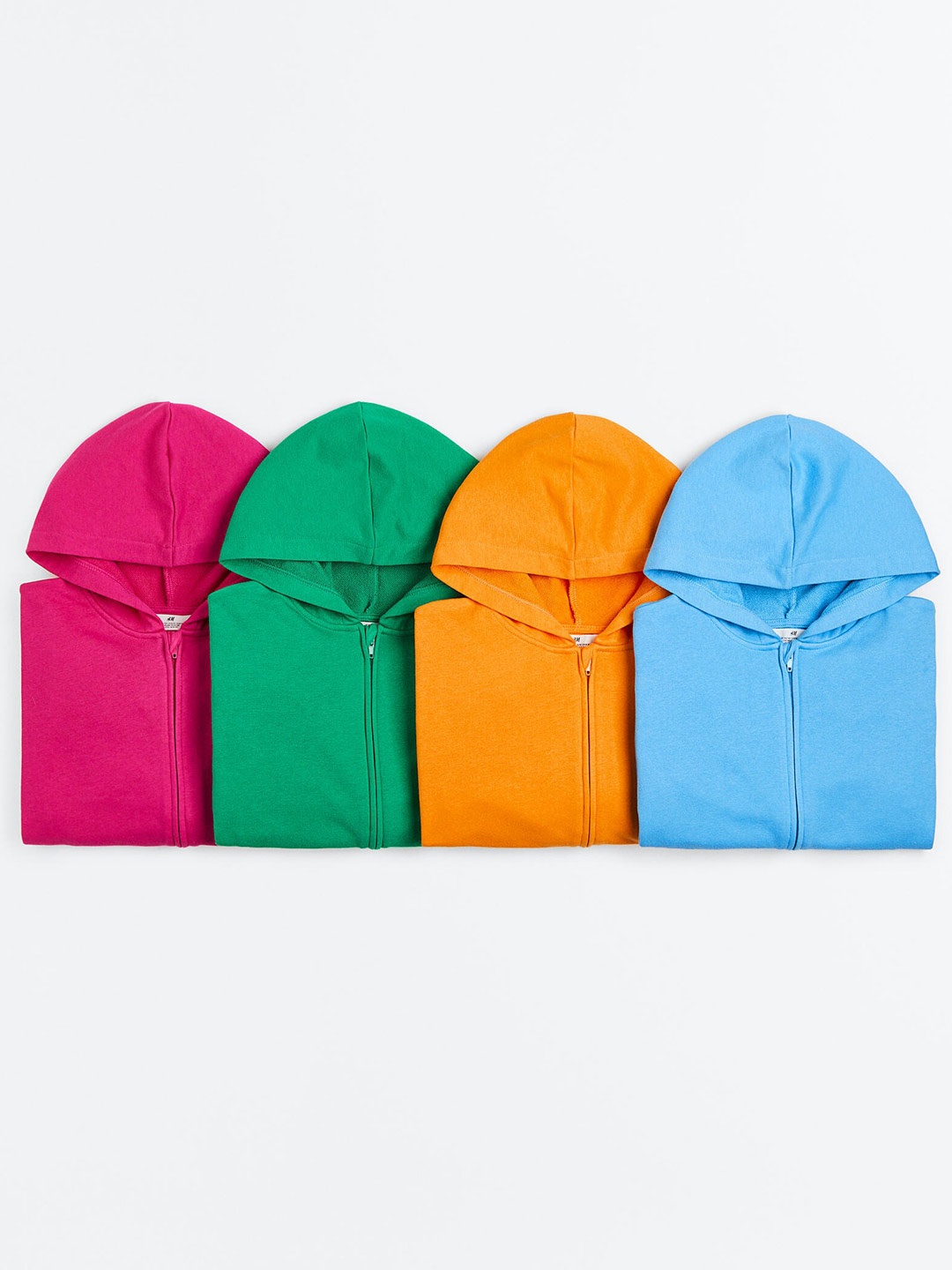 

H&M Girls Zip-Through Hoodie, Green