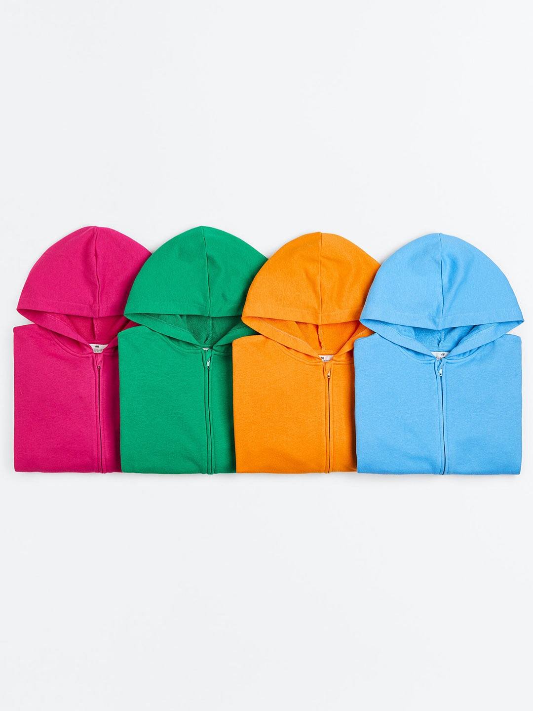 

H&M Girls Zip-Through Hoodie, Blue