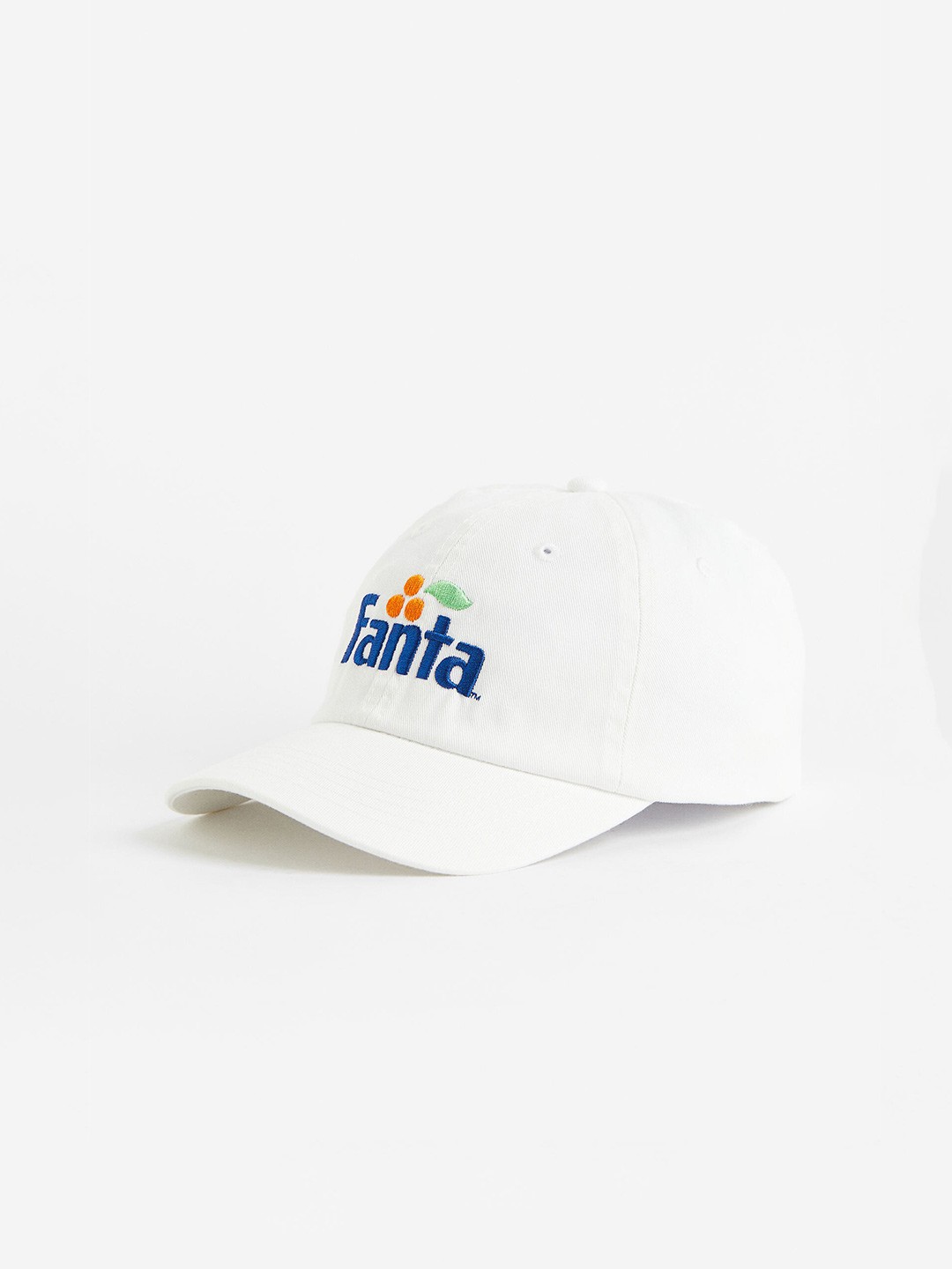 

H&M Women Embroidered Cap, White