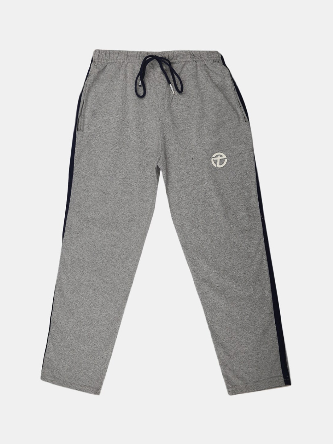 V-Mart Boys Mid-Rise Jersey Lounge Pants, Grey