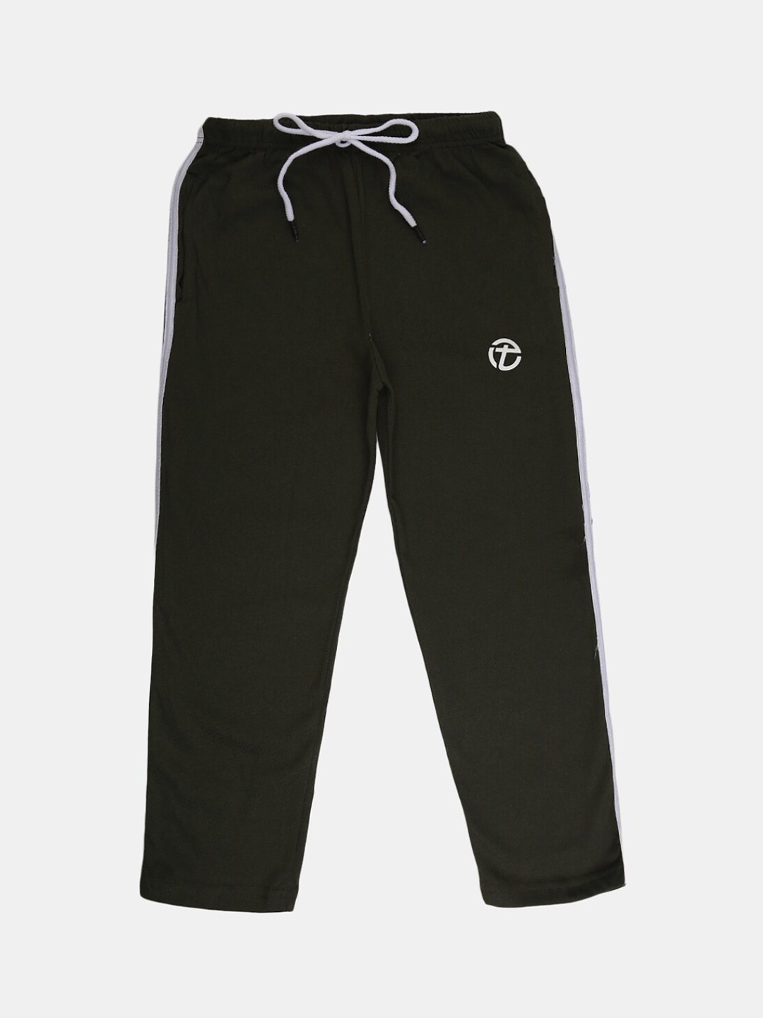 

V-Mart Boys Cotton Track Pant, Olive