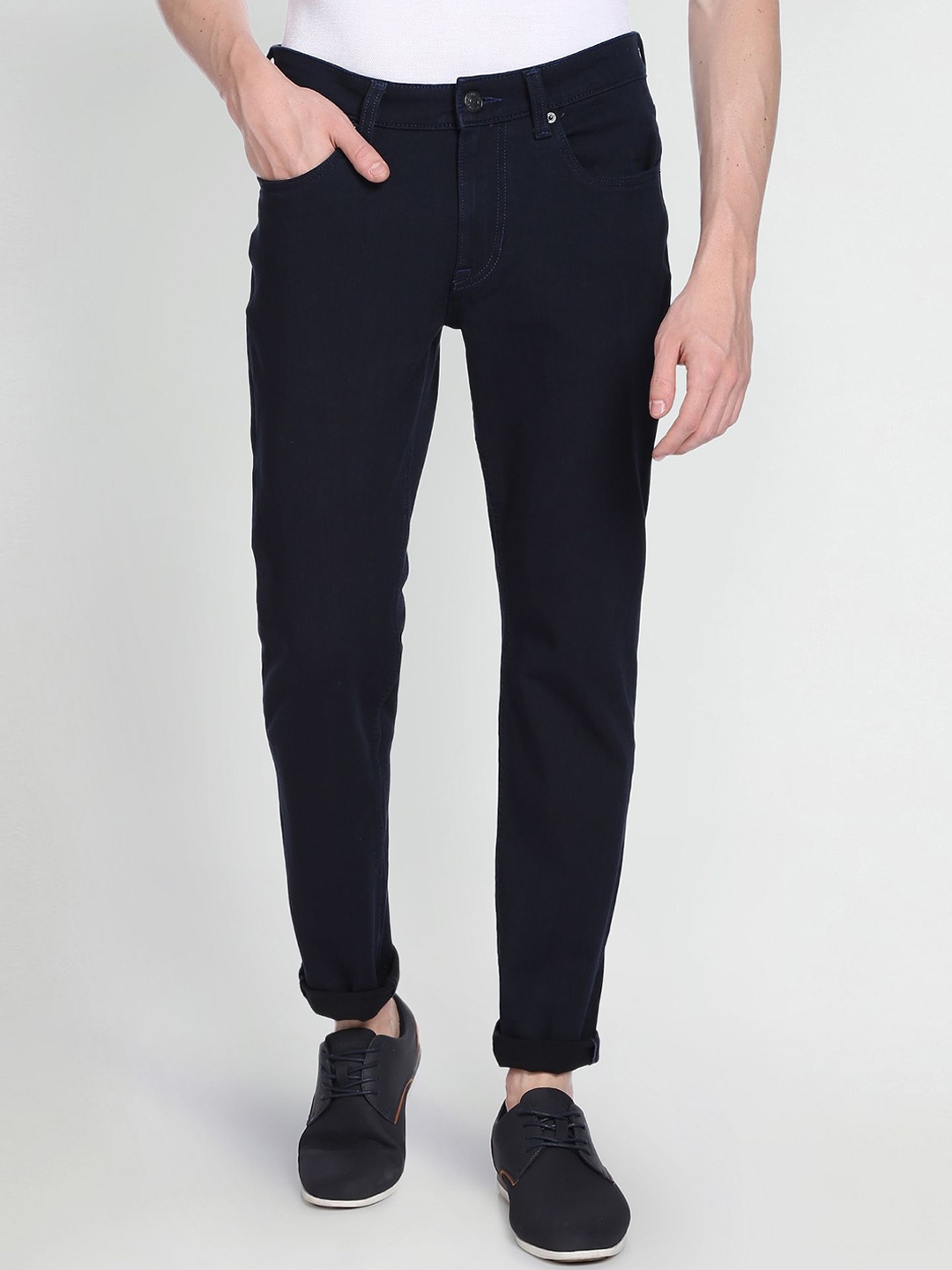 

U.S. Polo Assn. Denim Co. Men Mid Rise Slim Fit Jeans, Blue