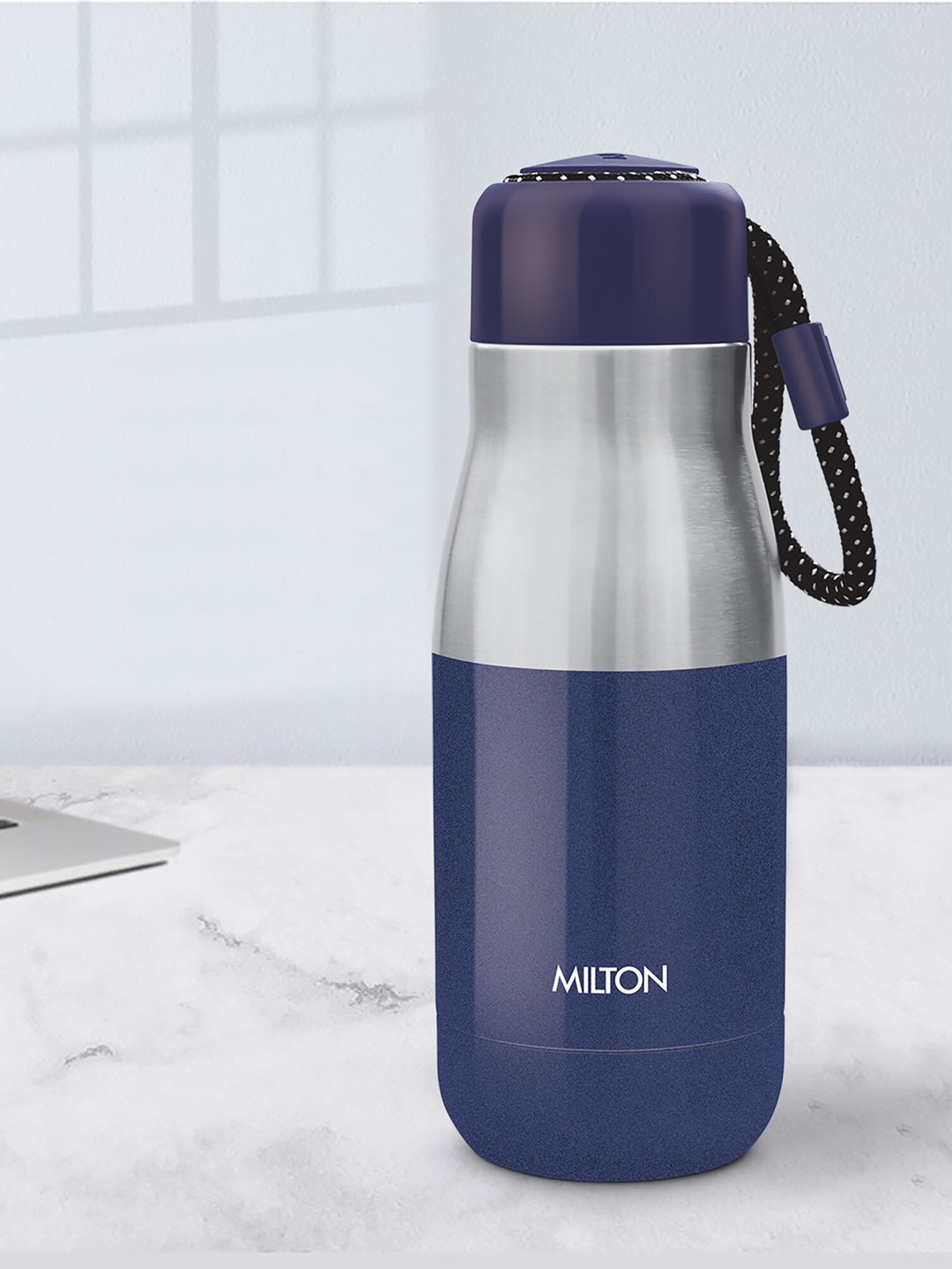 

Milton Eminent 400 Purple Hot and Cold Thermosteel Water Bottle 369 ml