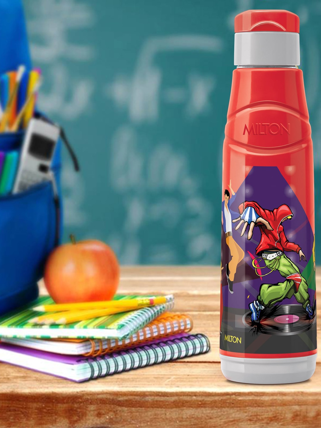 

Milton Kool Fun 900 Red Plastic Water Bottle 704 ml