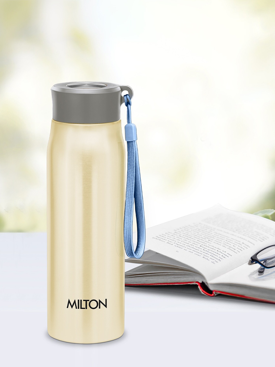 

Milton Handy 650 Lemon Green Stainless Steel Water Bottle 690 ml