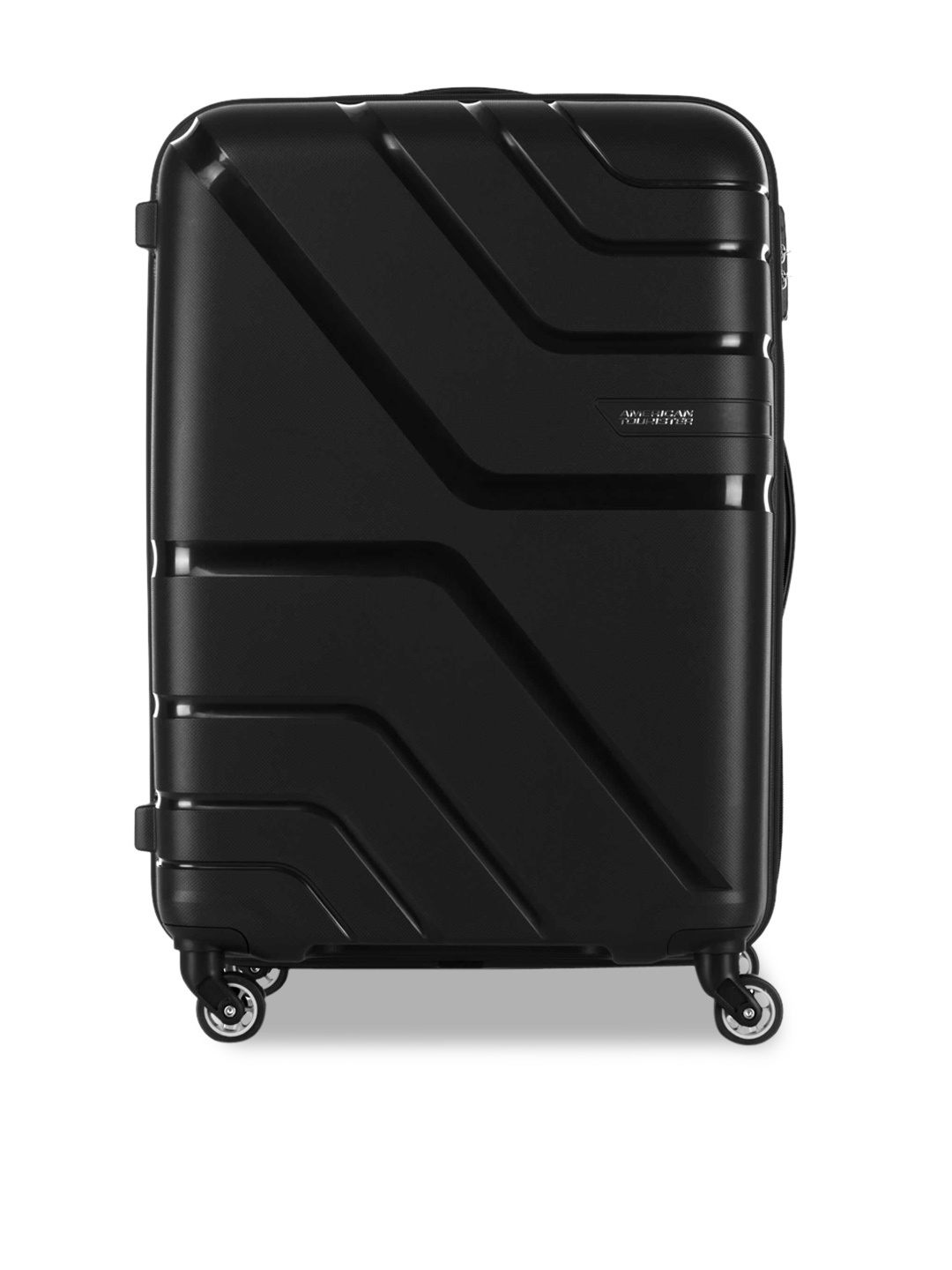 

AMERICAN TOURISTER Hard-Sided Large Trolley Suitcase, Black