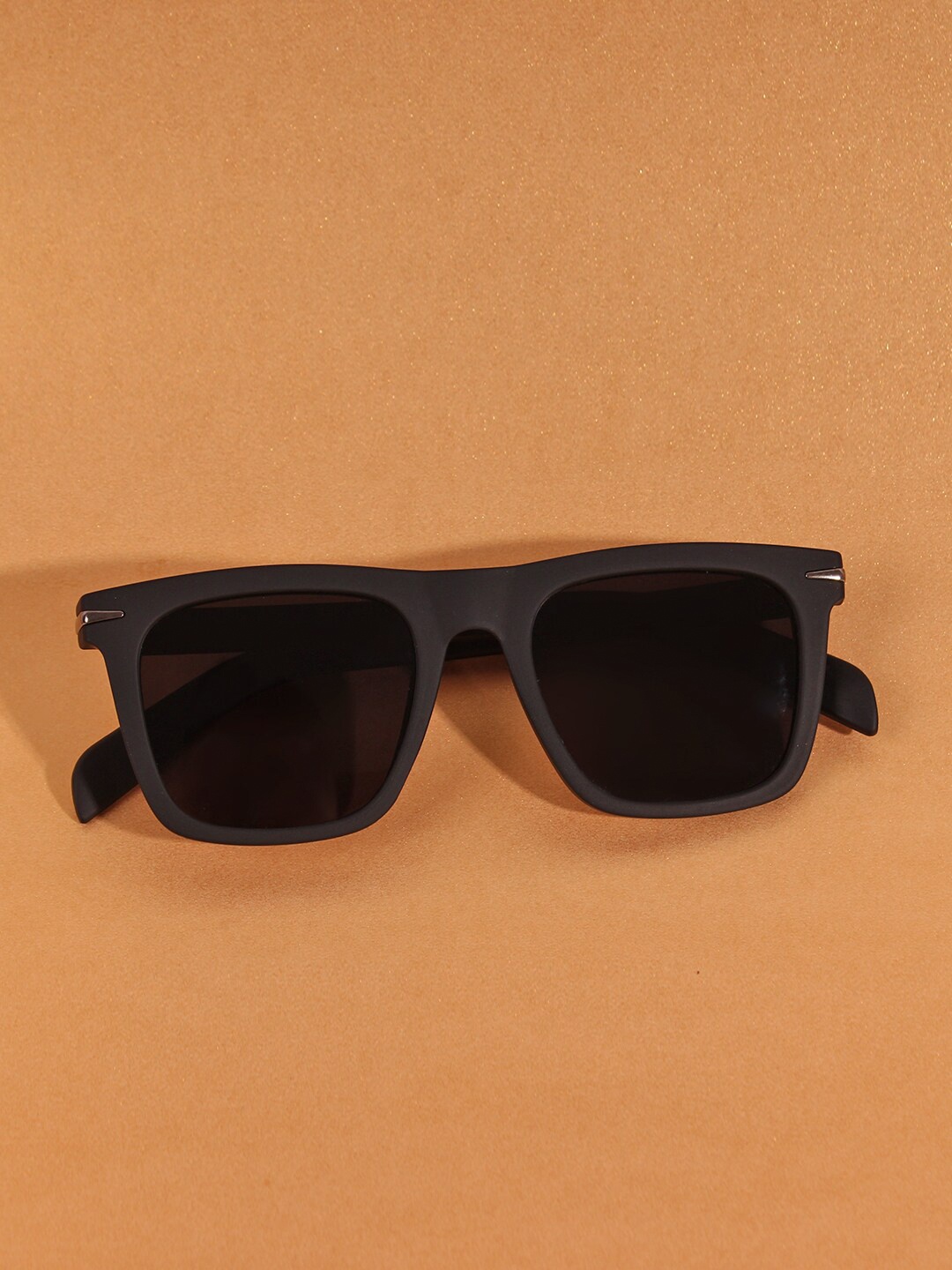 

QUIRKY Square Sunglasses with Polarised and UV Protected Lens, Black