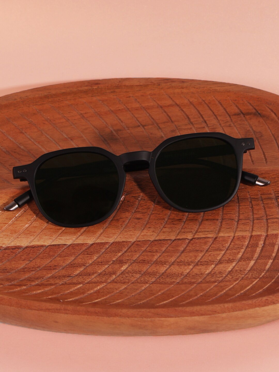 

QUIRKY Full Rim Round Sunglasses with Polarised and UV Protected Lens FZSG018, Green