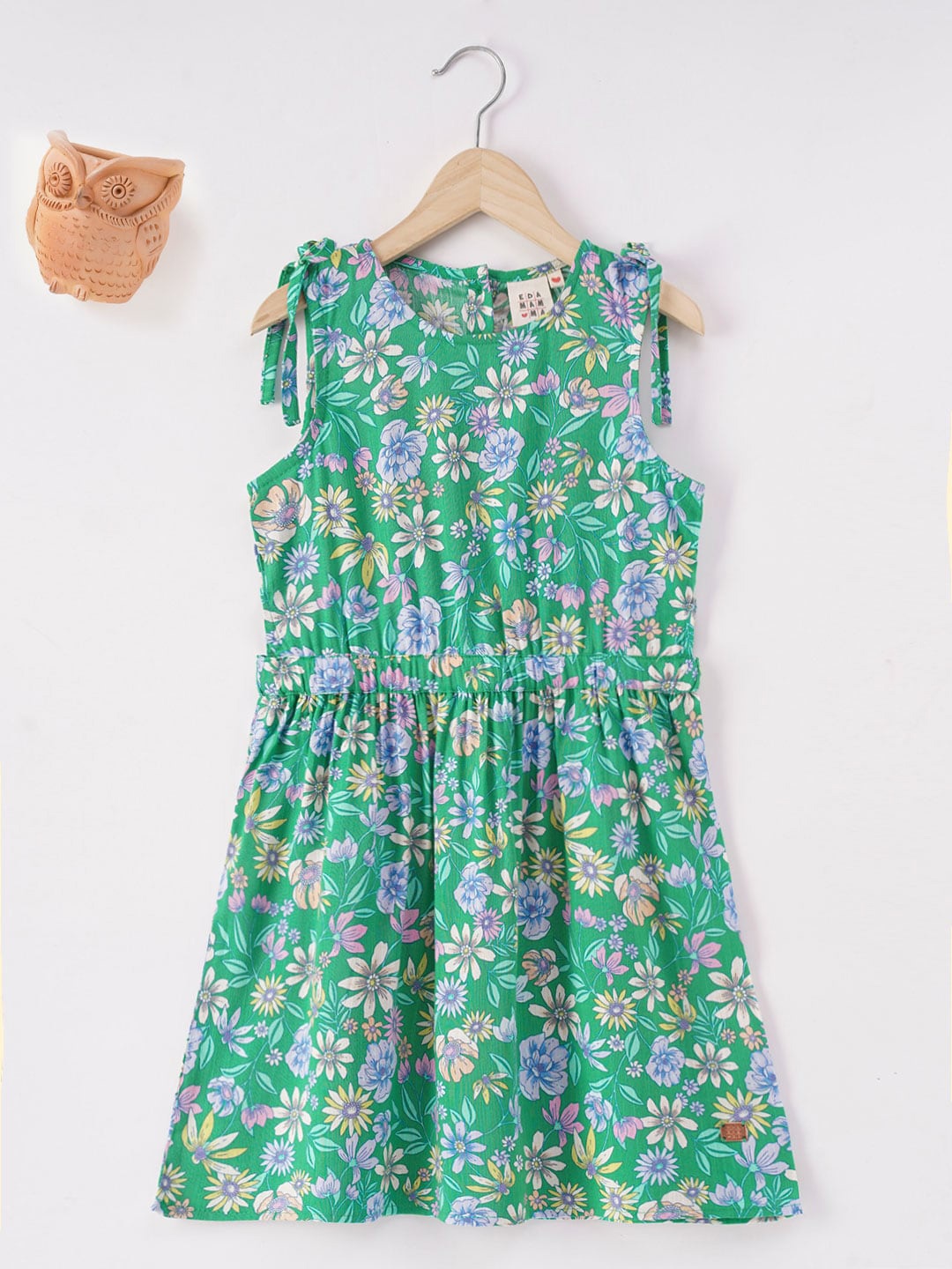 

Ed-a-Mamma Girls Floral Dress, Green
