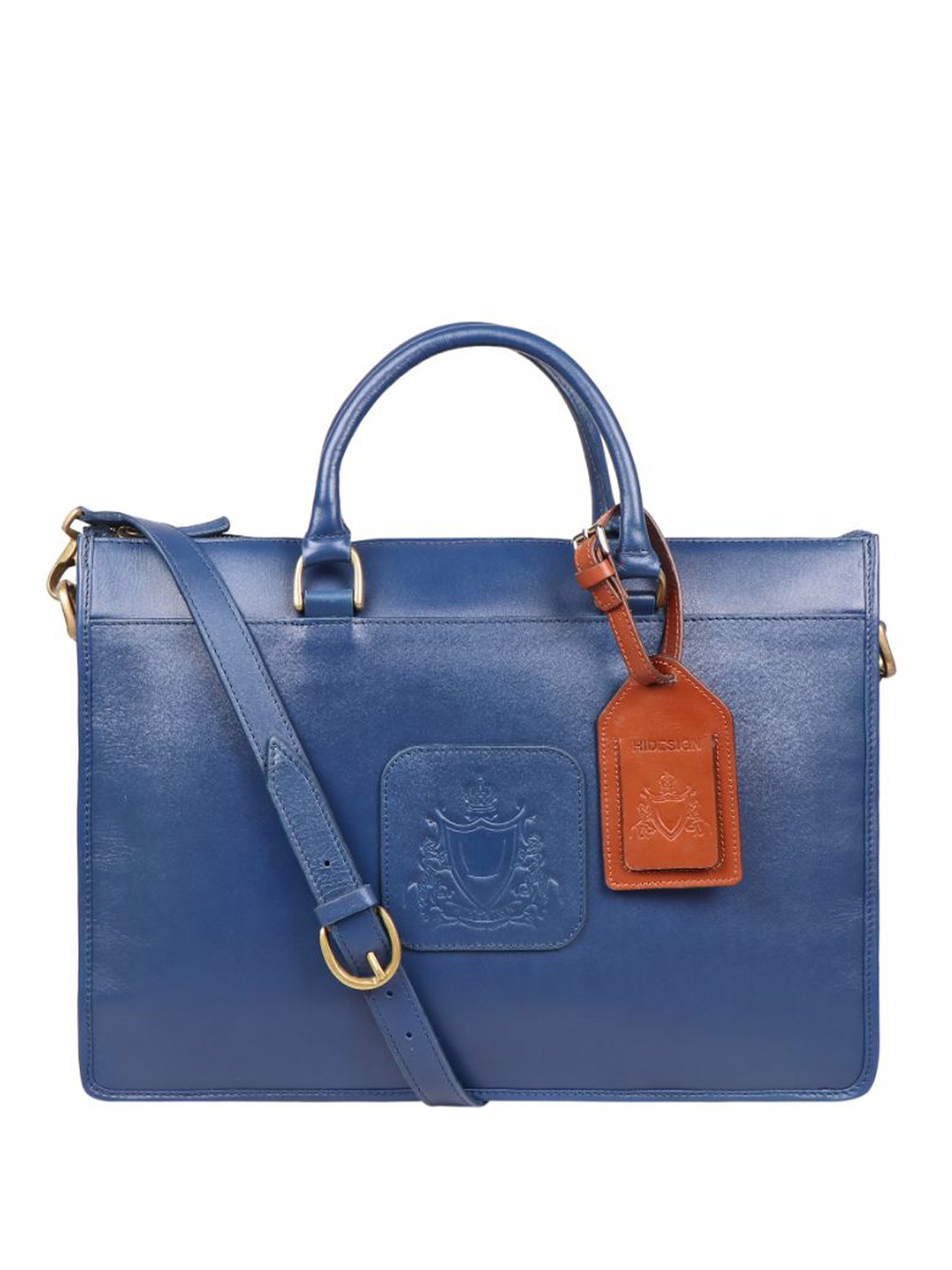 

Hidesign Men Messenger Bag, Blue