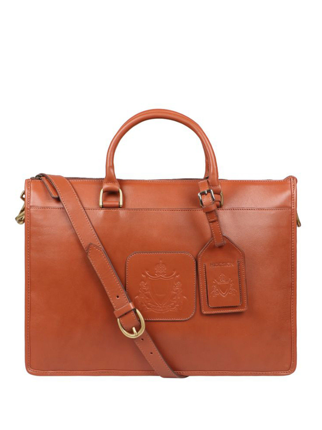 

Hidesign Men Messenger Bag, Tan