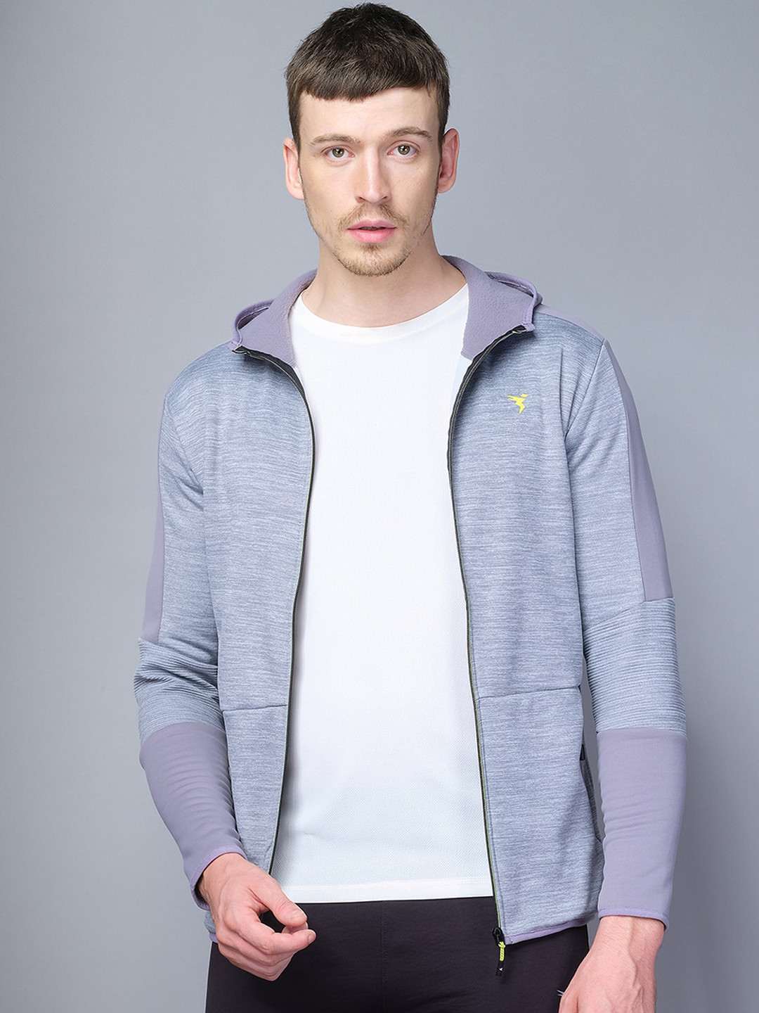 

Technosport Sporty Hooded Jacket, Grey