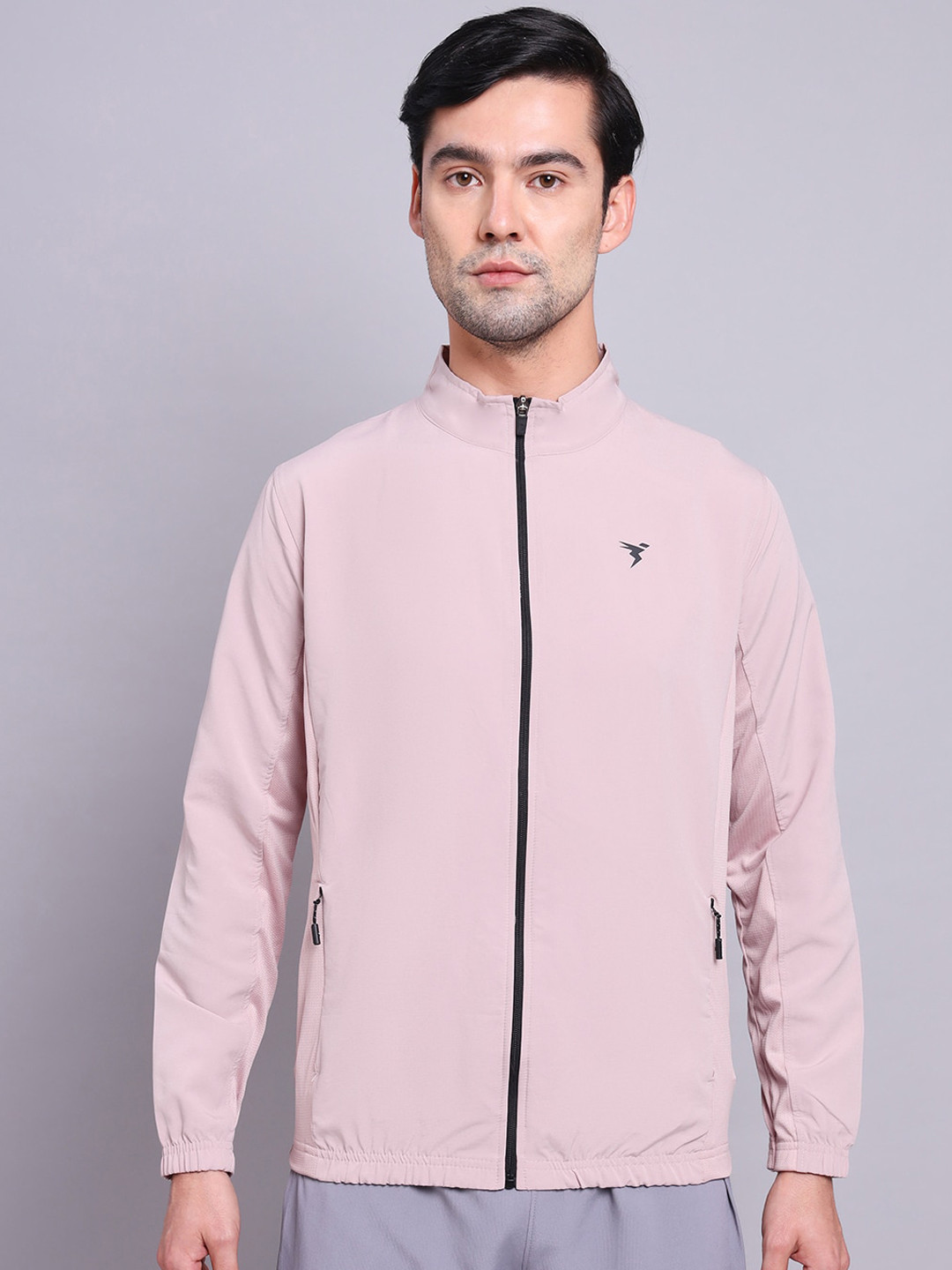 

Technosport Men Lightweight Antimicrobial Sports Jacket, Pink
