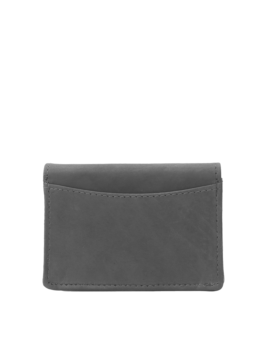

Bern Men Leather Card Holder, Grey