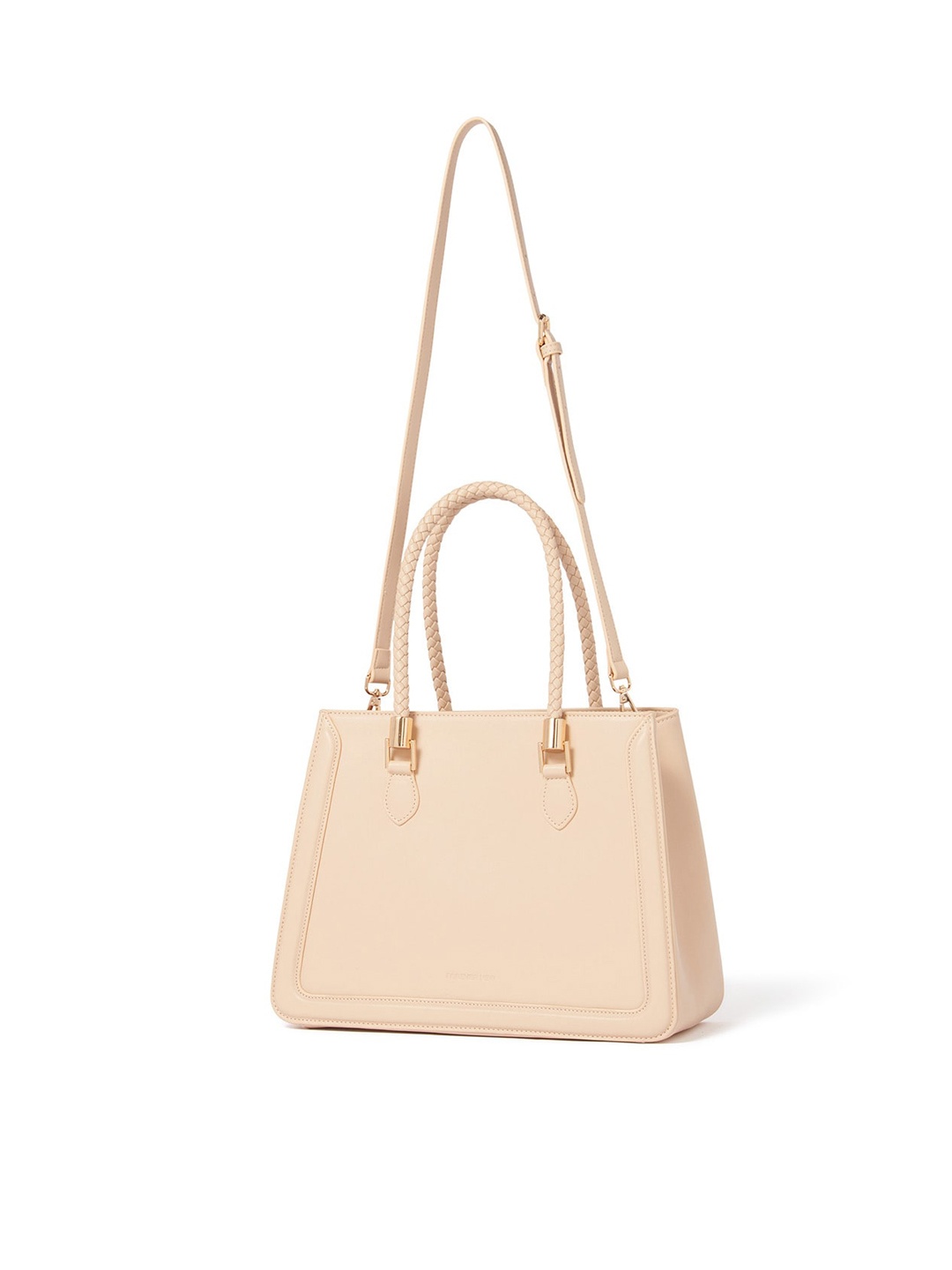 

Forever New Structured Handheld Bag, Beige