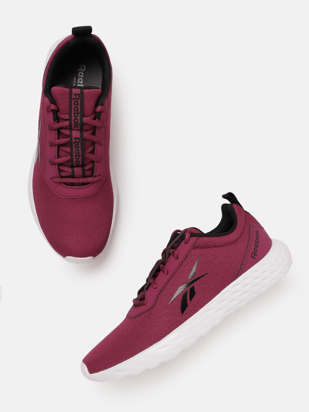 

Reebok Women Amaze Walker Non-Marking Shoes, Burgundy
