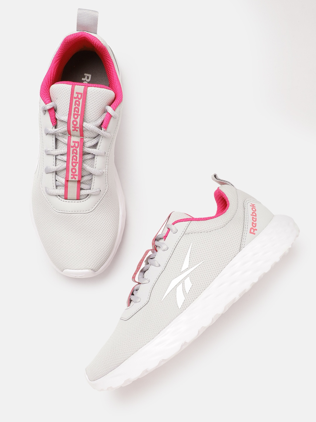 

Reebok Women Woven Design Amaze Walker Shoes, Grey