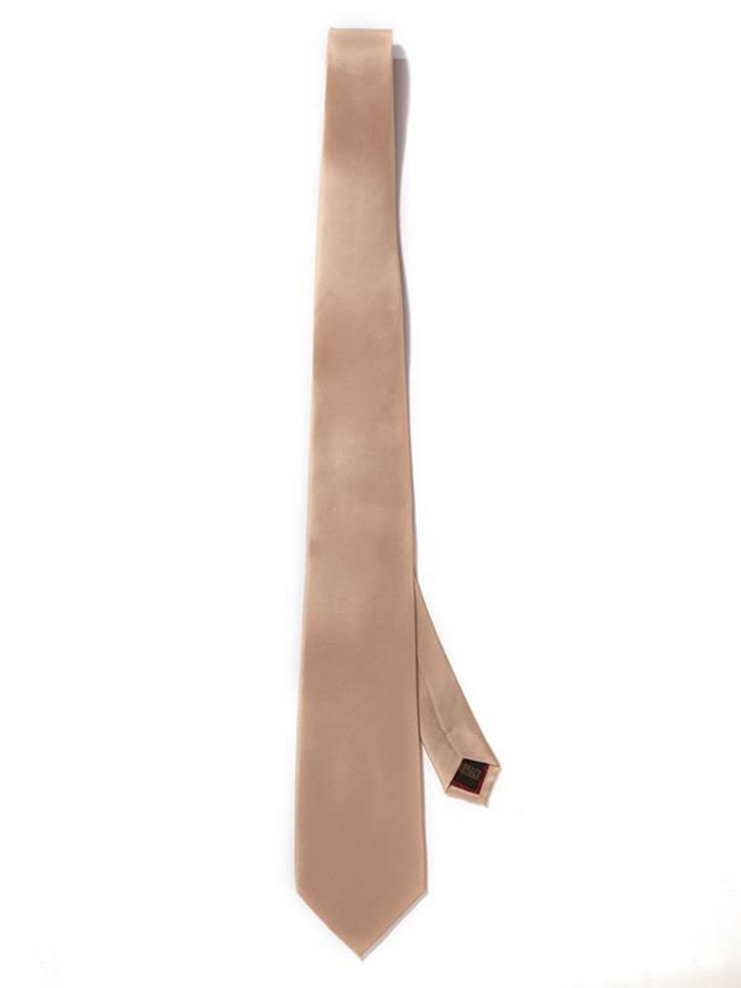 

Kastner Men Satin Skinny Tie, Cream