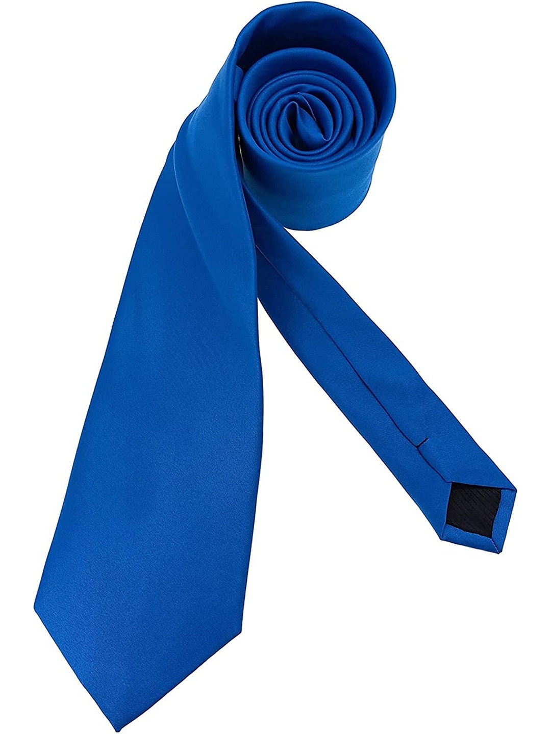 

Kastner Men Satin Skinny Tie, Blue
