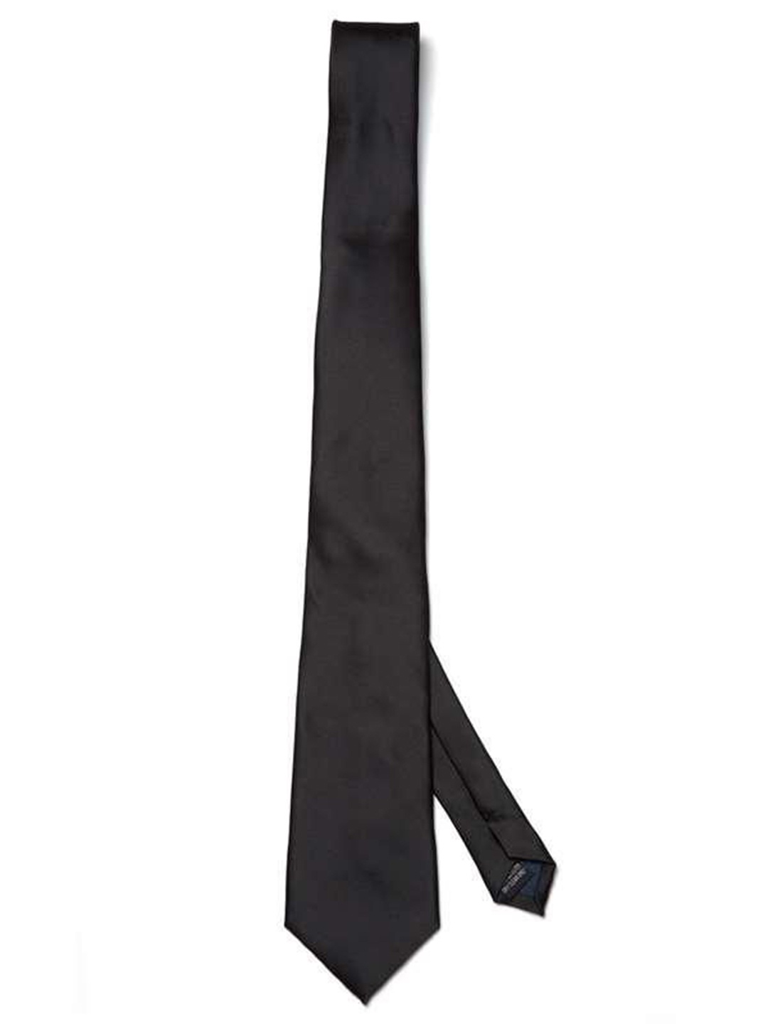 

Kastner Men Satin Skinny Tie, Black