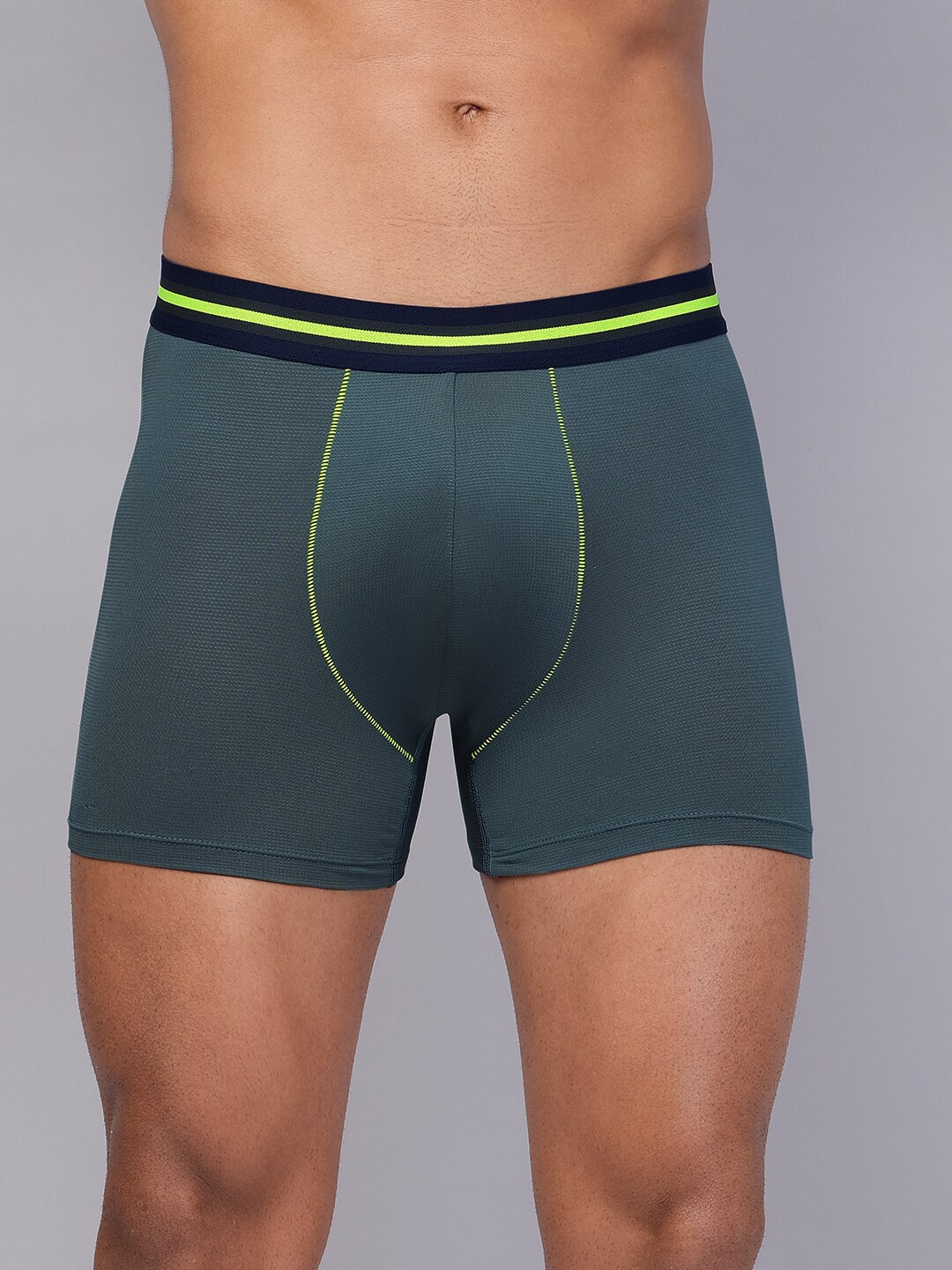

Technosport Men Anti-Bacterial Sports TrunkMIOR53HTGMED, Green