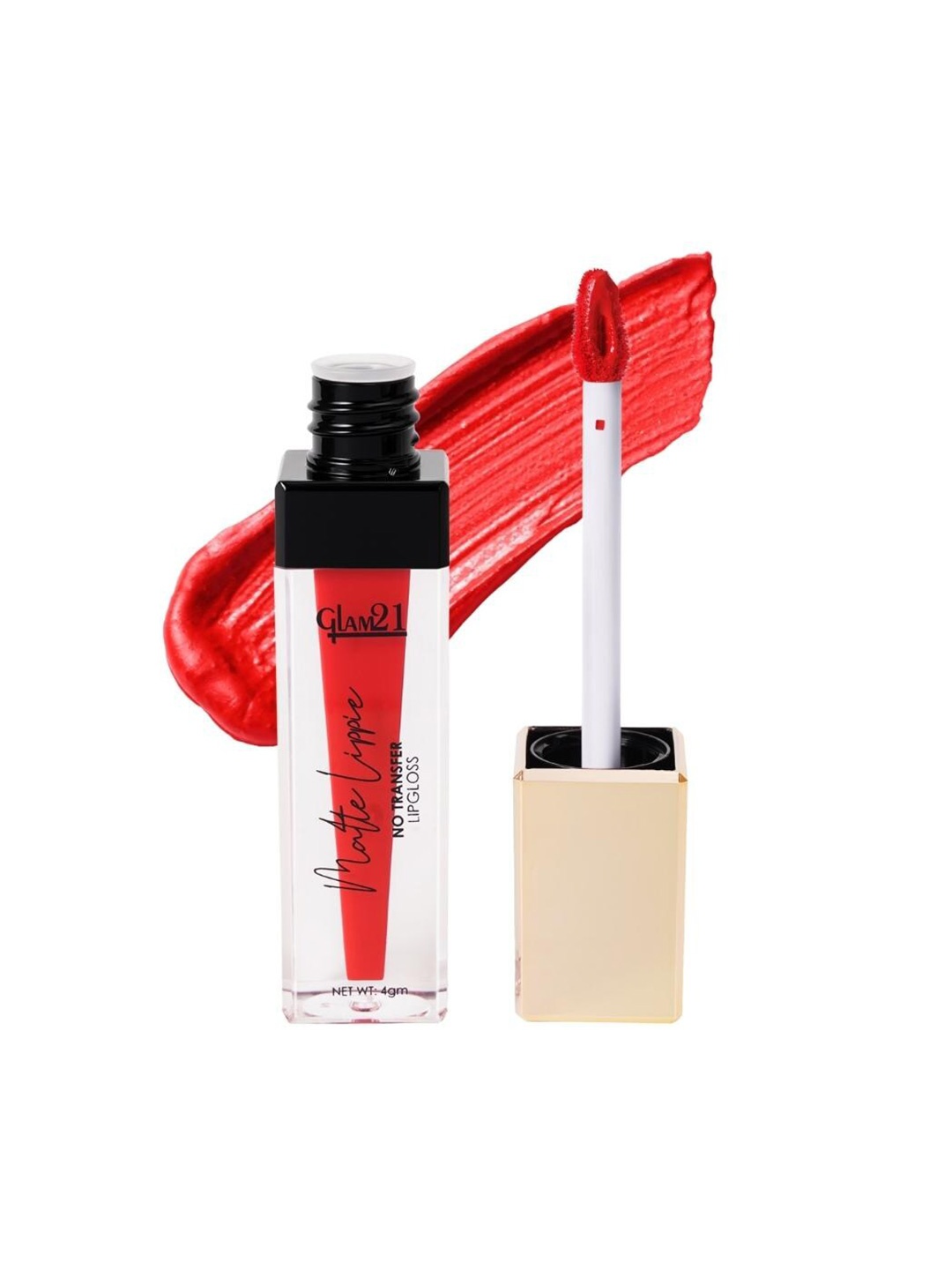 

GLAM21 Matte Lippie Lightweight Creamy No-Transfer Lip Gloss 4g - Pixie Dust 12, Orange