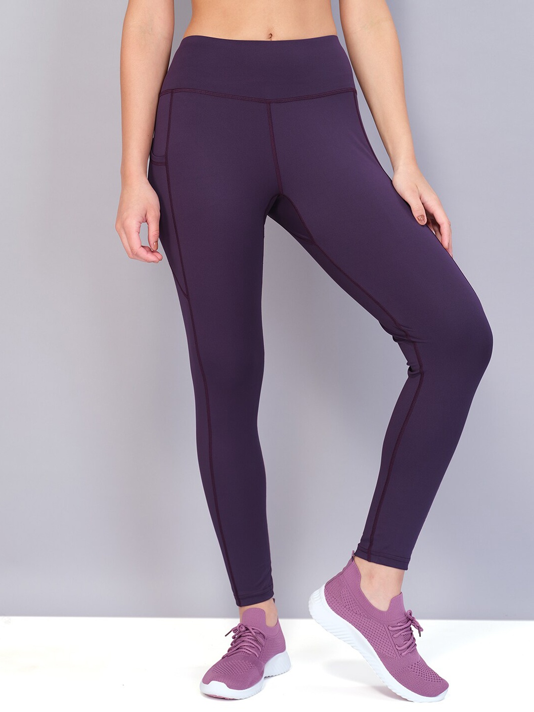 

Technosport Women Rapid-Dry Training Tights, Purple