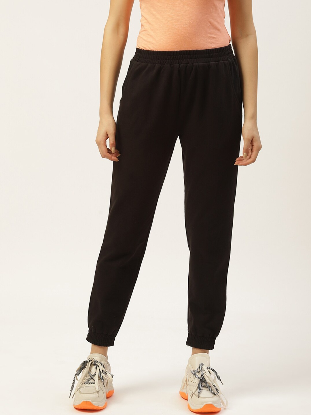

Laabha Women Regular Fit Joggers, Black