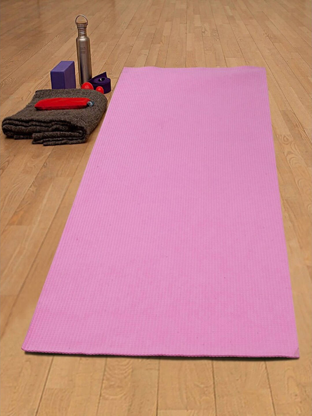 

Kastner Pink Textured Anti Slip & Anti Tear Yoga Mat