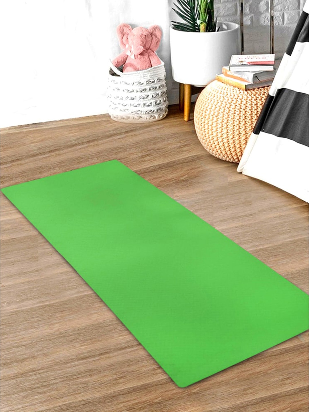 

Kastner Green Textured Anti Slip & Anti Tear Yoga Mat