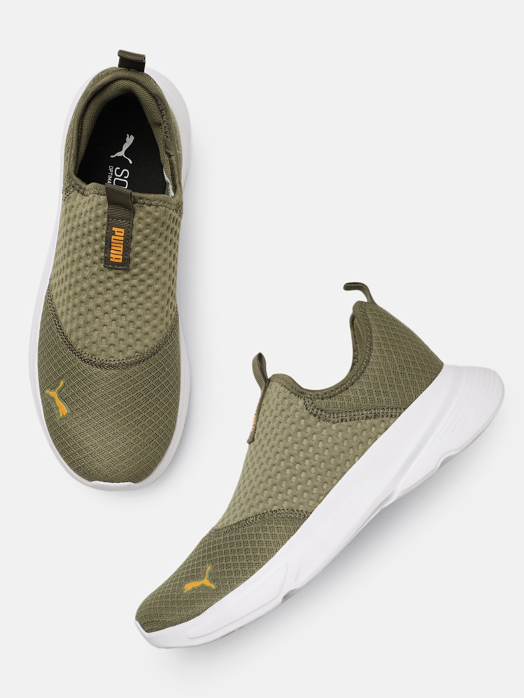 

Puma Men Melanite Casual Slip-On Shoes, Olive