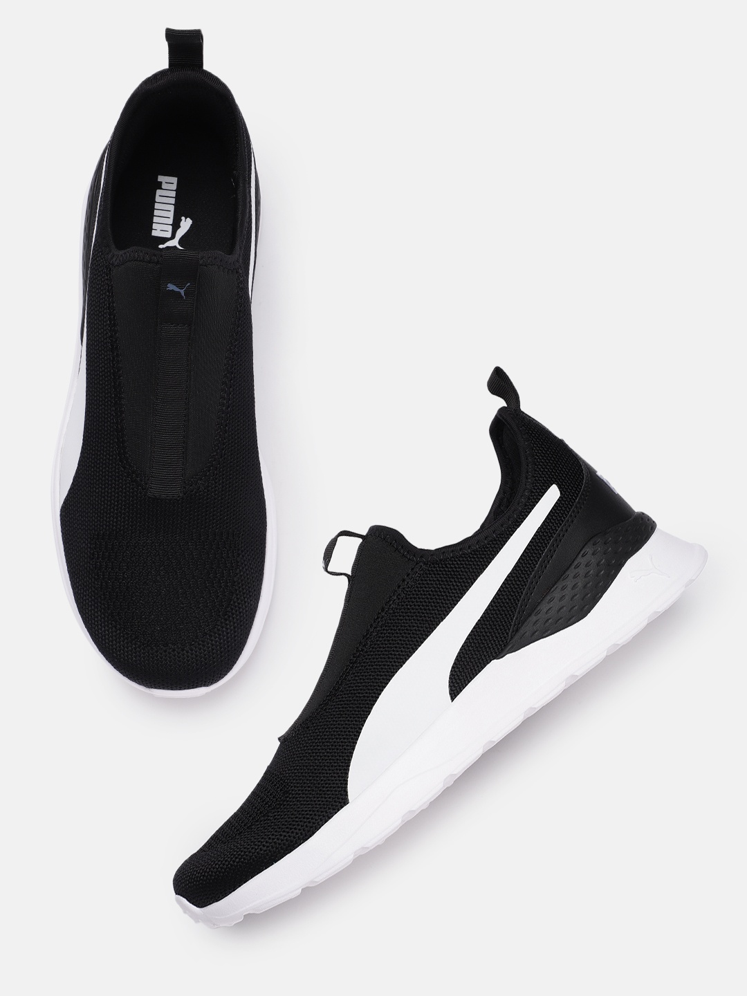 

Puma Men Slip-On Sneakers, Black
