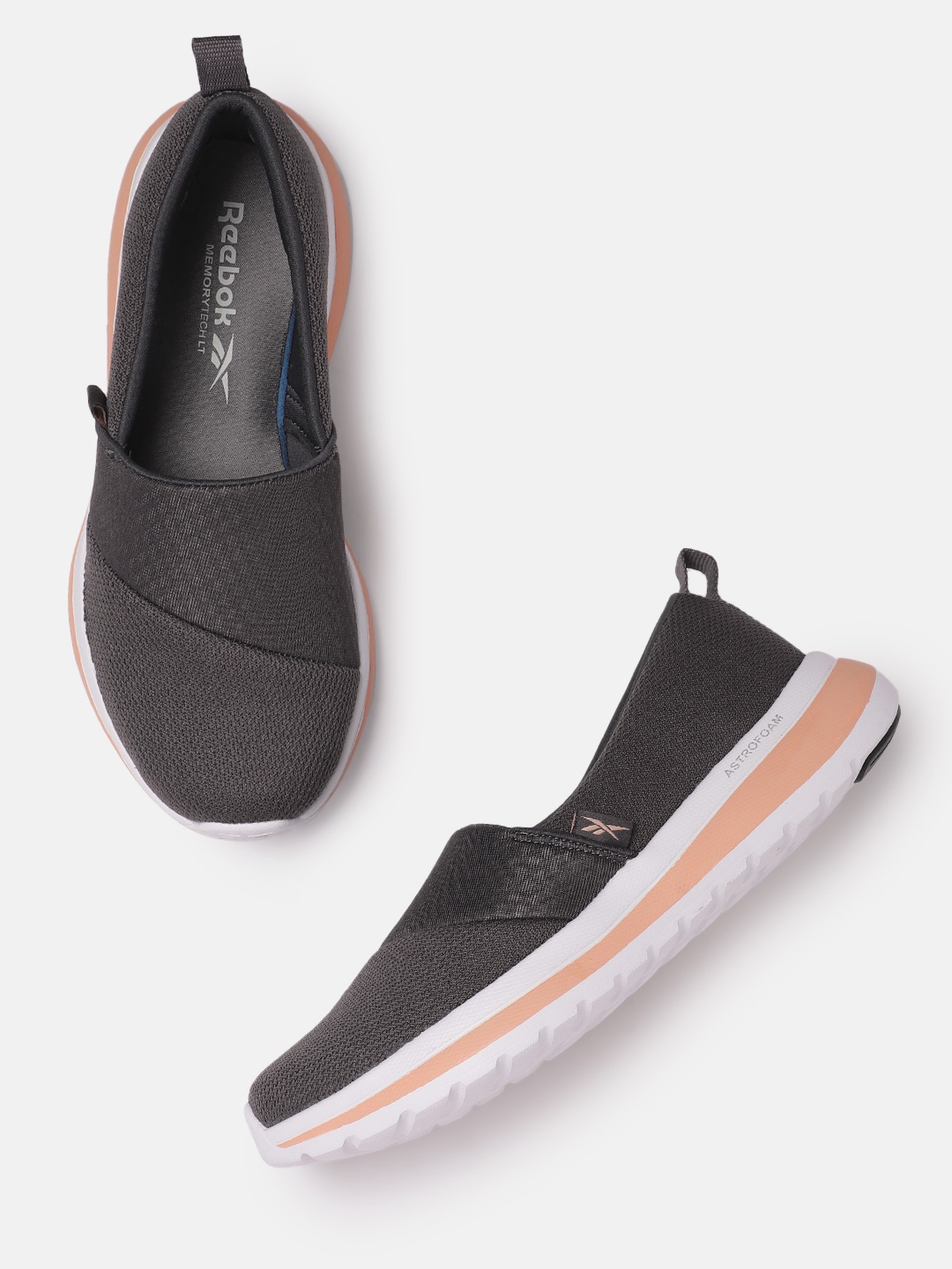 

Reebok Women Woven Design Fortune Walker Shoes, Grey