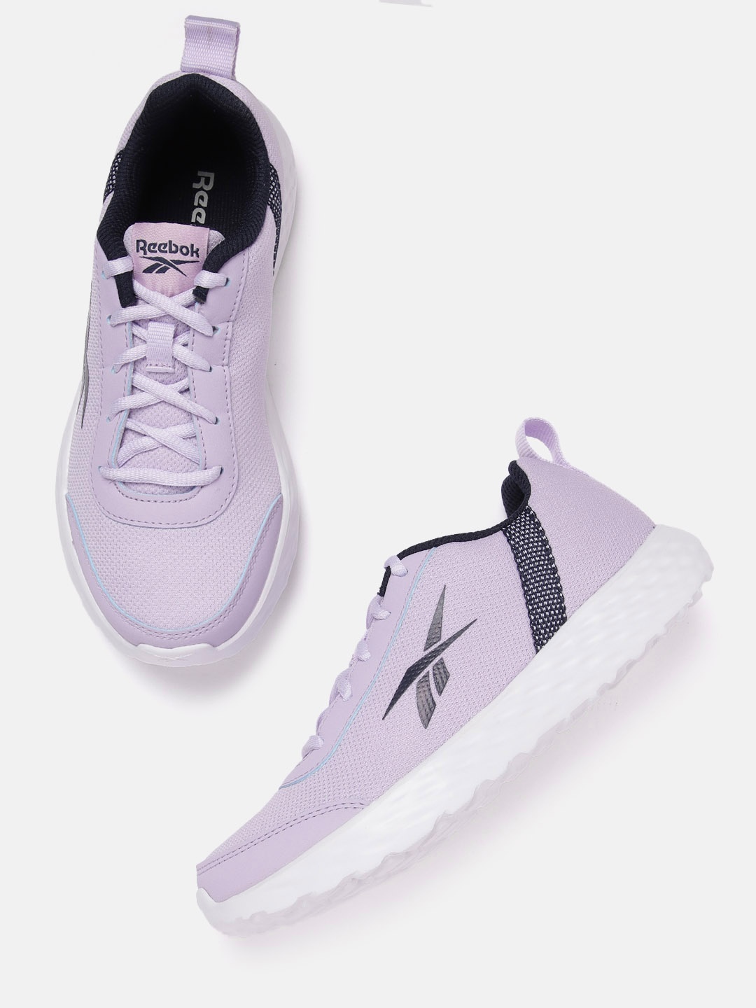 

Reebok Women Woven Design Energy Runner 3.0 Running Shoes, Purple