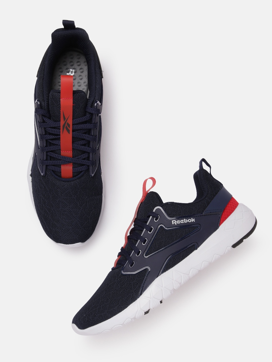 

Reebok Men Woven Design Motion Enhanced Training Shoes, Navy blue