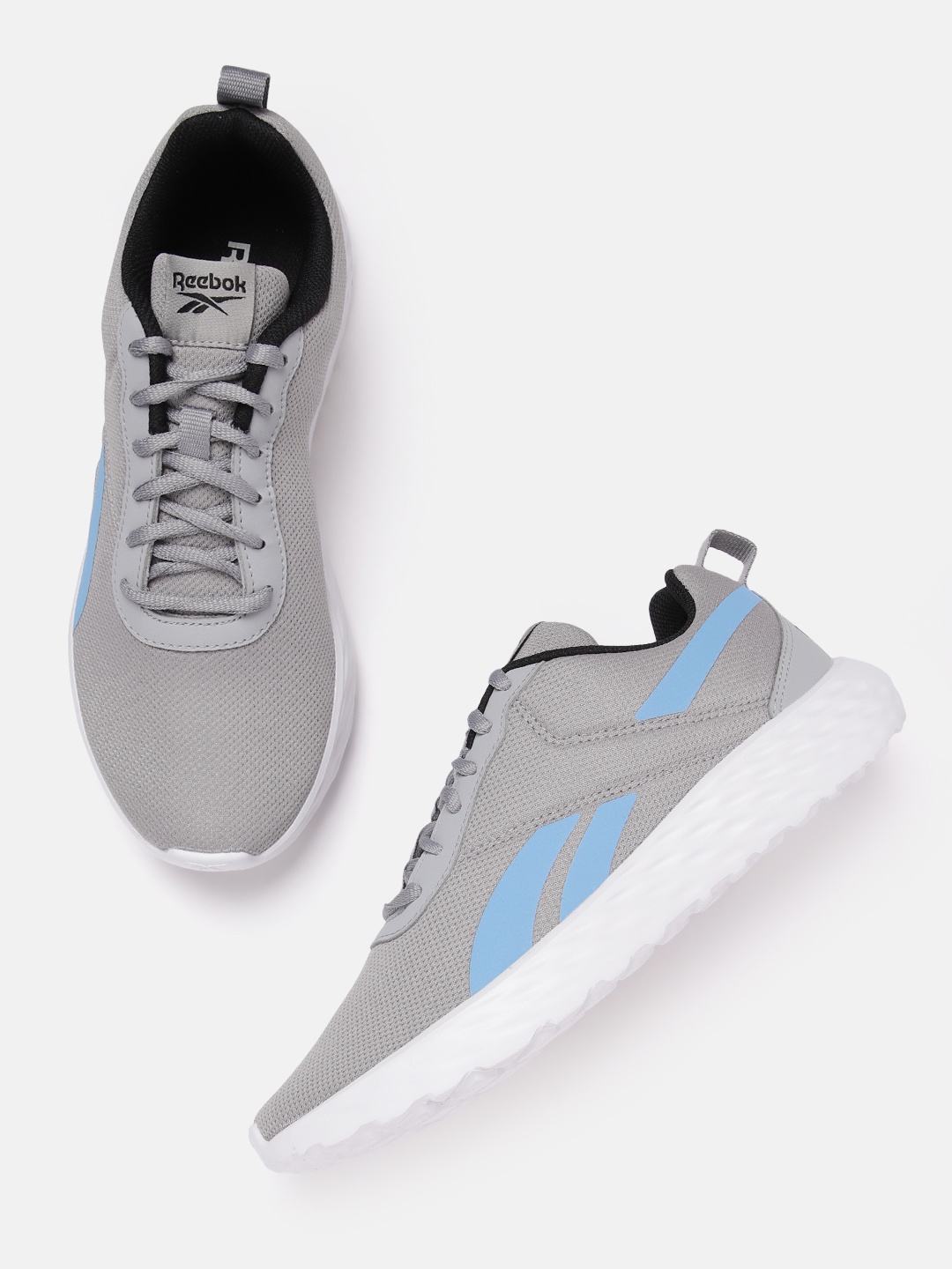 

Reebok Men Woven Design Energy Streak Running Shoes, Grey