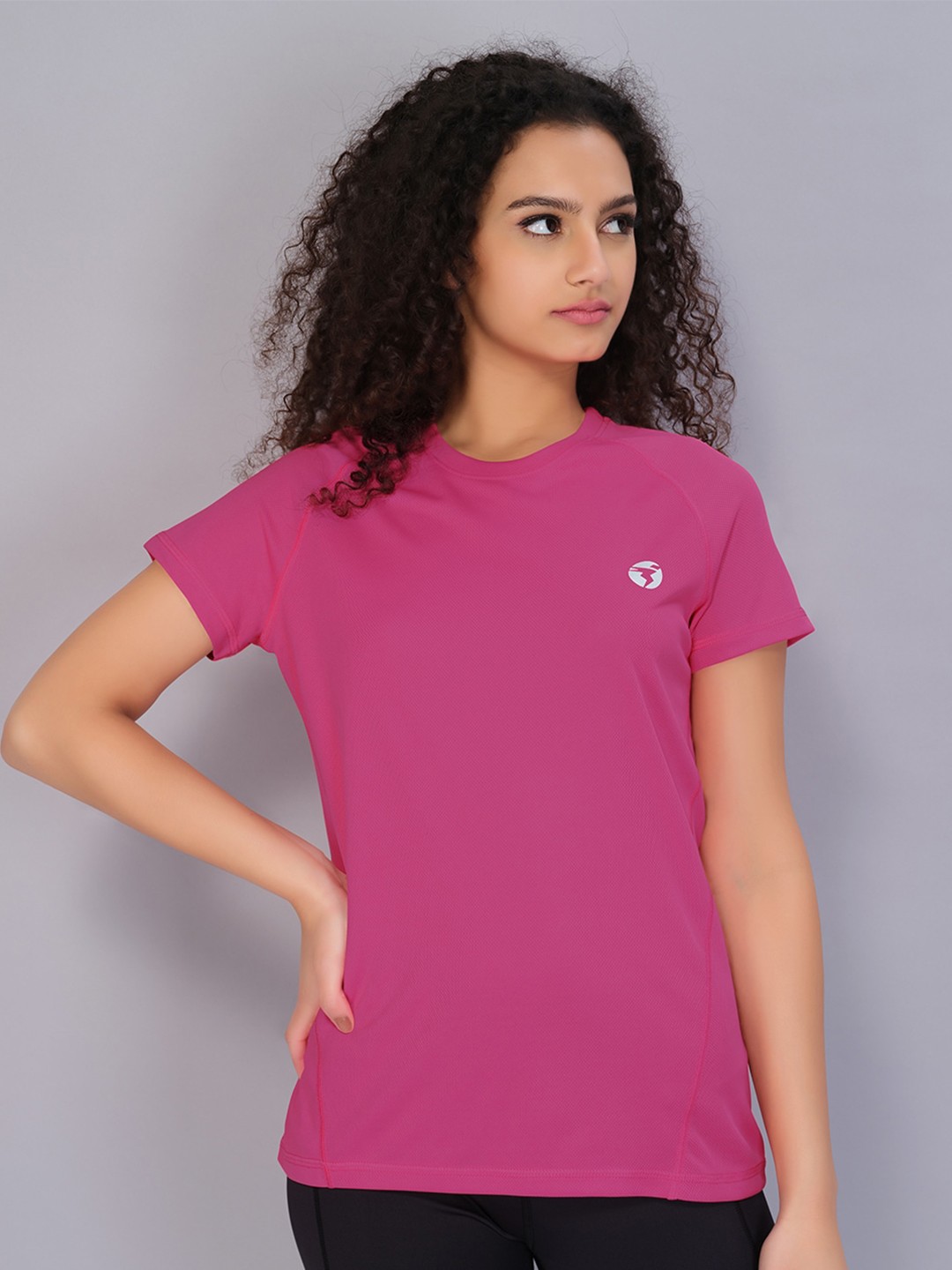 

Technosport Women Antimicrobial T-shirt, Magenta