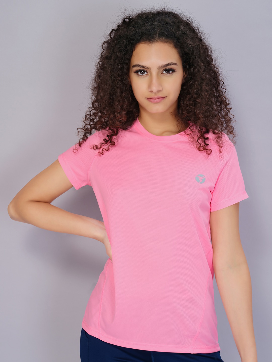 

Technosport Women Antimicrobial T-shirt, Pink